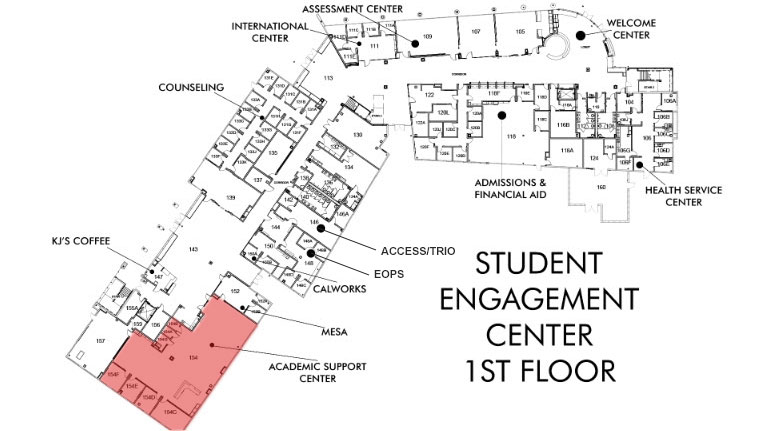 Academic Support Center Location