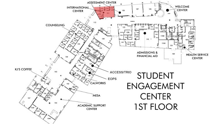 International Students Center Location