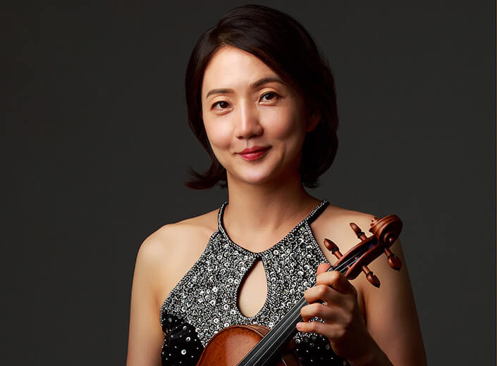 Chag-Hee lee, Concertmaster for Mission Symphony.