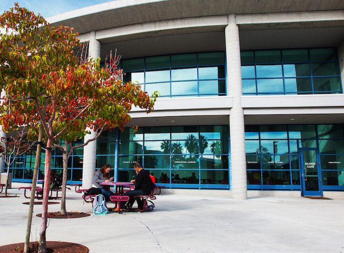 Campus Center - location of Saint's Cafe.