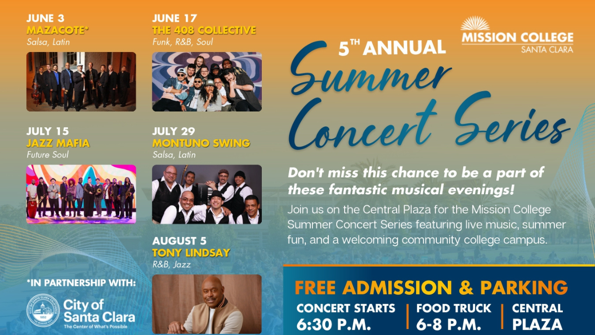Summer Concert Series postcard