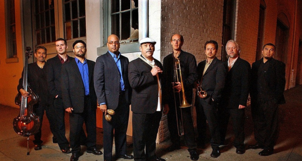 Group of nine musicians