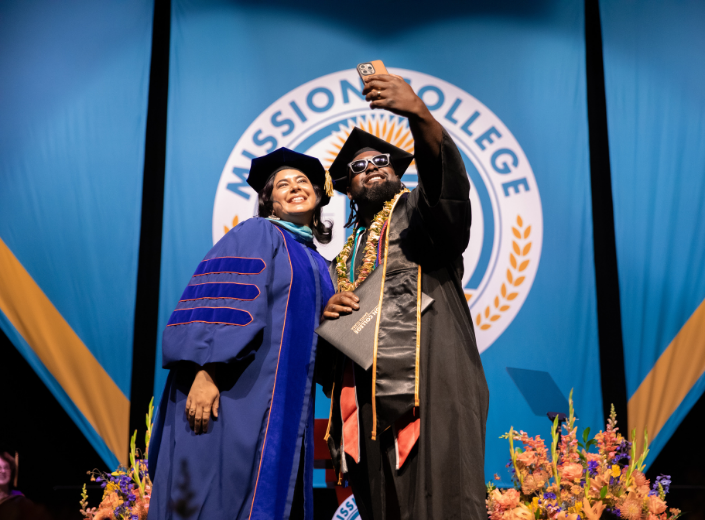 Dr. Awan with student