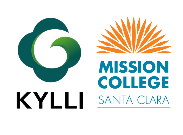 Kylli and Mission College logos